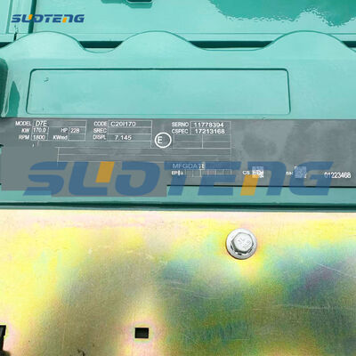 Assemblage du moteur diesel D7E pour excavatrice EC210 EC290