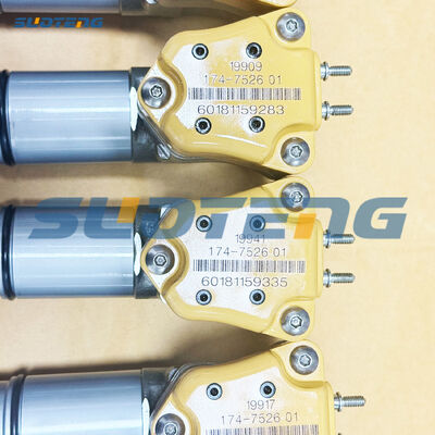 174-7526 1747526 Injecteur de carburant Injecteur à rail commun pour 3408 pièces de moteur