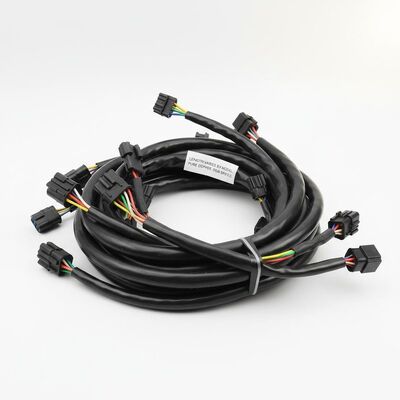 La longueur varie selon le modèle, faisceau de câblage d'excavatrice en cuivre pur, plug and play avec spécifications OEM, fournissant des connexions