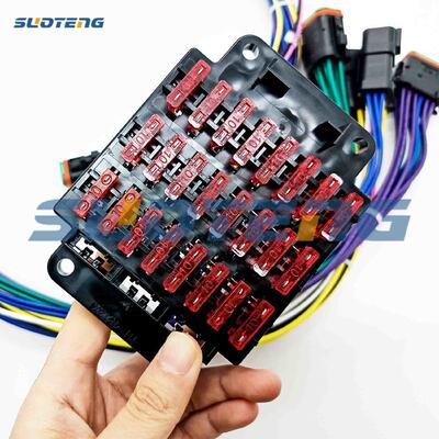 Boîte à fusibles 111-4812X 1114812 compatible pour excavatrice E312B/E315B/E320B/E330B