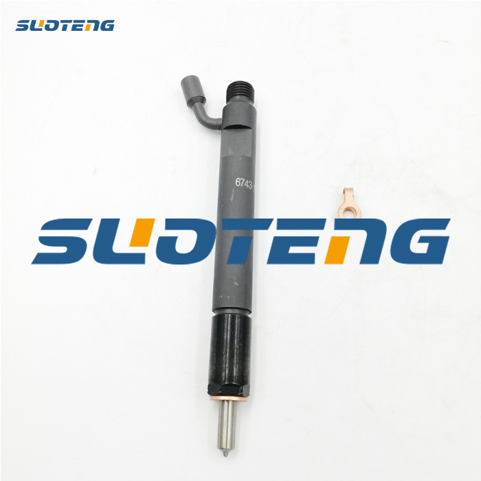Injecteur de gazole de l'excavatrice PC300-7 PC350-7 6D114 6743-11-3320 6743113320